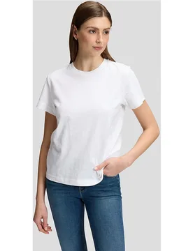 Camiseta de mujer de corte regular y manga corta - Lee - FashionsVida