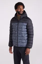 Seasons Mens Padded Jacket - Black - Black - Size: XXL