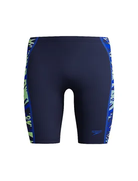 Bañador de pierna para hombre Hyperboom Splice Jammer azul oscuro M - Speedo - FashionsVida