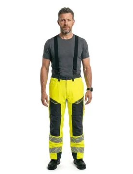 Pantalon De Travail Accelerate Safe 19090 Winter Hi-Vis Yellow / Dark Navy 2XL - MASCOT - FashionsVida