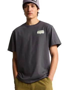 Van life relaxed camiseta montaña manga corta hombre Gris (S) - The North Face - FashionsVida