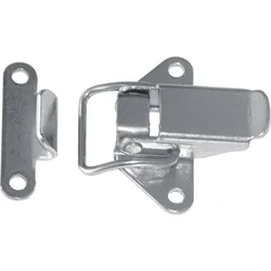 Stainless Steel Lock Silver 93-103 x 23 x 18 mm unisex