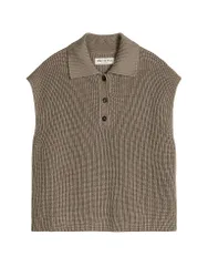 Pullunder marron clair M