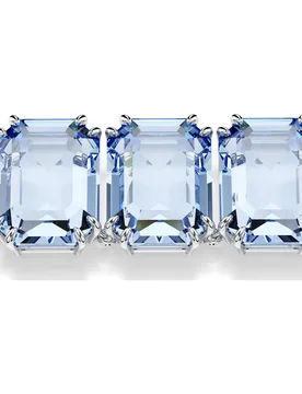Extender Millenia, Taglio ottagonale, Blu, Placcato rodio OS - Swarovski - FashionsVida