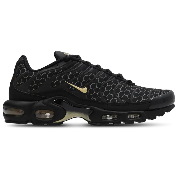 Tuned Men's Sneakers - Black - Size 7 - Mesh/Synthetic - Black - Size: 7 - Nike - FashionsVida