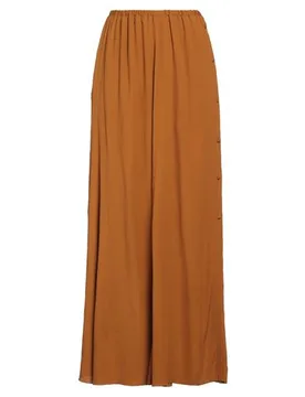 Falda larga Mujer Camel 1 Mujer - forte_forte - FashionsVida