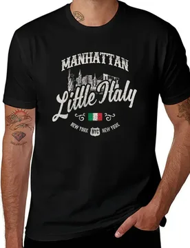 New York - Little Italy, NYC T-Shirt Plus Size Summer Short Sleeve T-Shirt - Aliexpress - FashionsVida