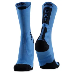 Calzini Lunghi Bike Perform Mineral Blue / Black