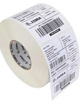 Étiquette Z-slct 2000t 51x25 Mm White One Size unisex - Zebra - FashionsVida