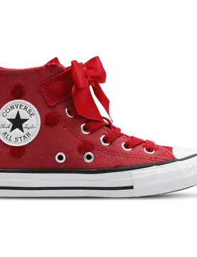 CTAS Toddler Trainers - Red - Size 2.5 - Poly Fleece - Red - Size: 2.5 - Converse - FashionsVida
