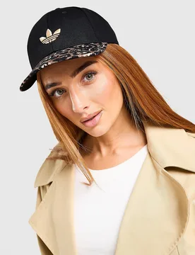 Trefoil Cap - Damen, Schwarz - female - Size: One Size - adidas Originals - FashionsVida