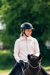 Pikeur Reithelm AirLuxe SUPREME GLAM Long Visor, shiny black S