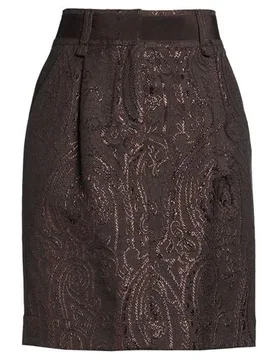 Etro Minifalda Mujer Café 36 Mujer - ETRO - FashionsVida