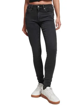 Jean Vintage Mid Rise Skinny Walcott Black Stone 29 - Superdry - FashionsVida