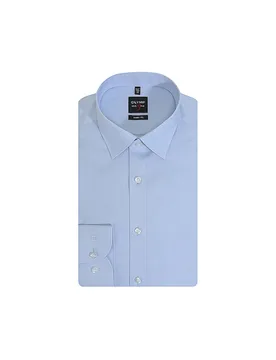 Camicia Body Fit blu 37 - Olymp Level Five - FashionsVida