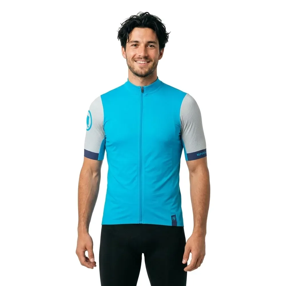 Maglia A Maniche Corte Fs260 Hi-Viz Blue - Endura - FashionsVida