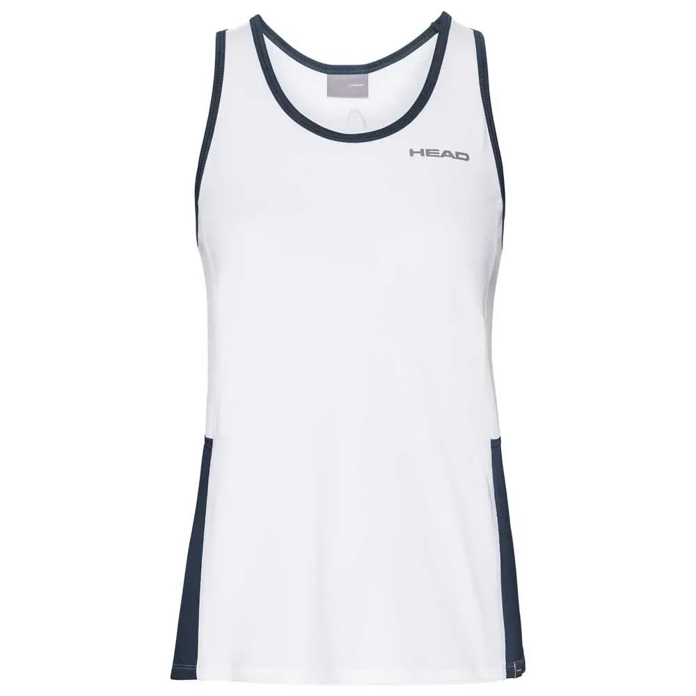 Club Sleeveless T-shirt White / Dark Blue L - Head Racket - FashionsVida