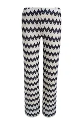 CROCHET JERSEY PANTS female