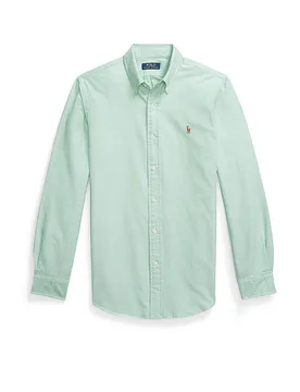 POLO Hemd Custom Fit hellgrün XXL herren - Ralph Lauren - FashionsVida