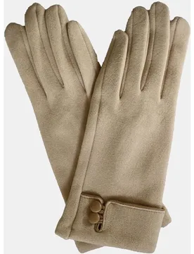 Guantes de mujer hechos de material de jersey - Eem - FashionsVida