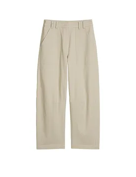 Pantalon Barrel Leg beige 34 - Marc O'Polo - FashionsVida