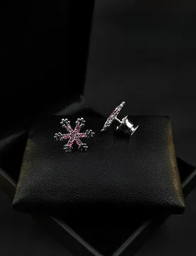Fashion Snowflake Brooch for Women Suit Small Pink Flower Collar Pin Rhinestone Jewelry Cardigan Buckle Clothing Accessories 630 - Aliexpress - FashionsVida