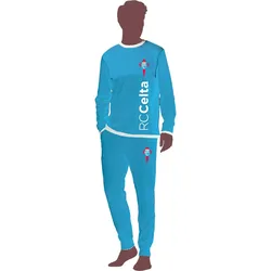 Pyjama à Manches Longues Light Blue M