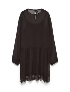 VMAIE S ACE SHORT DRESS WVN femae - L - FashionsVida