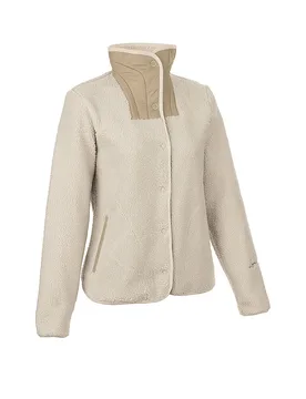 Giacca in pile da donna Sabine Cozy Thermalfleece beige 42 - LaMunt - FashionsVida