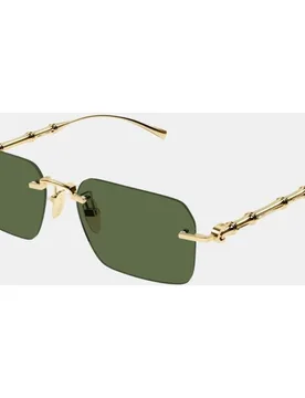 Gafa de sol GG2154S de hombre rectangular en metal - Gucci - FashionsVida