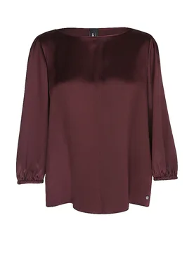 CAIN Seidenbluse dunkelrot 40 Damen - Marc - FashionsVida