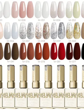 PIEZAS de esmalte de uñas en gel de alto brillo en múltiples colores - 0.5oz, se retira con remojo UV/LED, sin formaldehído ni alcohol, perfecto pa - Shein - FashionsVida