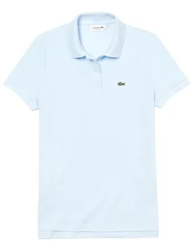 Basic Polo Light Blue 38 Damen - Lacoste - FashionsVida