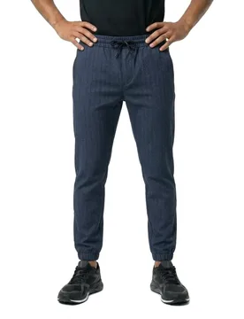 Joggers 1032861 Navy Melange Herringbone XL - Tom tailor - FashionsVida
