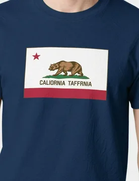 California State Flag Printed T-Shirt 100% Cotton O-Neck Summer Short Sleeve Casual Mens T-shirt Size S-3XL - Aliexpress - FashionsVida
