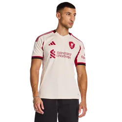 Liverpool Fc Away 25-26 Uomo - Maglie/Repliche Bianco - Taglia XL - Poly Jersey XL