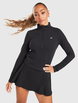 Womens Top 1/2 Zip Motion - Nero, nero nero Donna taglia L - Under armour - FashionsVida