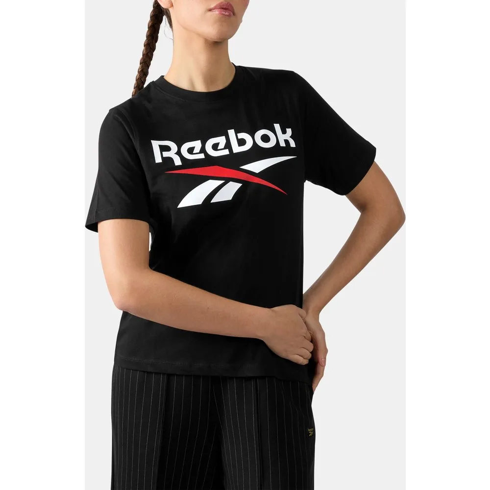 Camiseta de mujer Wren 2 Colour Logo Crew - Reebok - FashionsVida