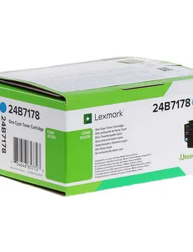Toner 24b7178 Cyan One Size unisex - Lexmark - FashionsVida