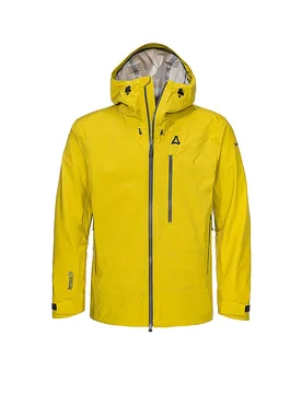 SCHÖFFEL Herren Tourenjacke Miagle 3L Hoodie gold 48 M - Schöffel - FashionsVida