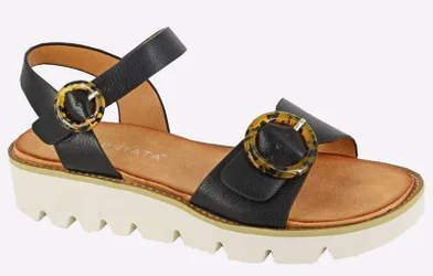 Mimi Halter Womens Sandals - Black - Size Uk 6
