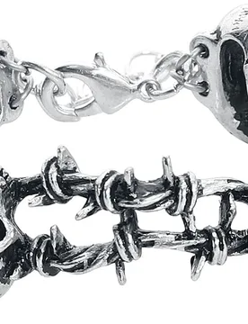 Gothic Armband - No Man's Land - für Männer - silberfarben - Männer - male - Alchemy Gothic - FashionsVida