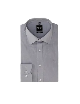 Chemise Body Fit gris 43 - Olymp Level Five - FashionsVida
