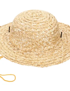 New Ornament Beach Hat for Kids Straw Hats Summer Farmer Costume Party Decorations Woven Baby Decoration Photography Prop - Aliexpress - FashionsVida