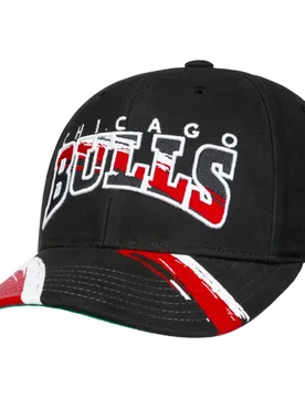 NBA Brushed Bulls Cap by - black - Herren - Size: One Size - Mitchell & Ness - FashionsVida