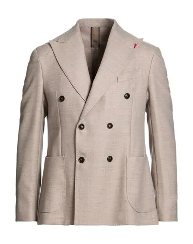 Blazer Herren Beige 50,54 Herren - MULISH - FashionsVida