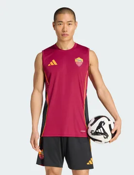 As Roma Tiro25 Competition Sleeveless Jersey 3XL Legacy Burgundy - Adidas - FashionsVida
