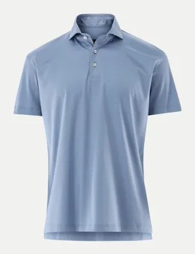 Regular-Fit Poloshirt Blau M - van Laack - FashionsVida