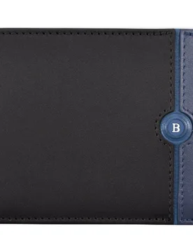 Cartera de piel en marrón con detalles a contraste - Miguel Bellido - FashionsVida