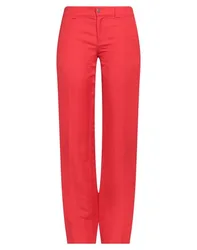 Pantalones Mujer Rojo 34,36 Mujer